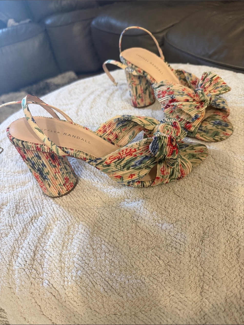 Loeffler Randall Floral Heels
